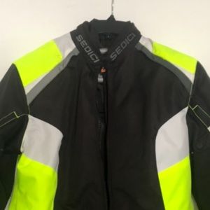 Sedici Women’s XL zipper lined thick motorcycle jacket